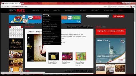 How To Buy Movie Tickets Online On KenyaBuzz.